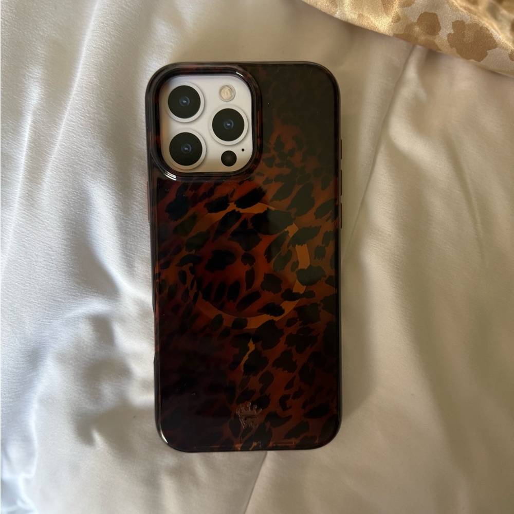 Velvet Caviar Brown Tortoiseshell iPhone Case
